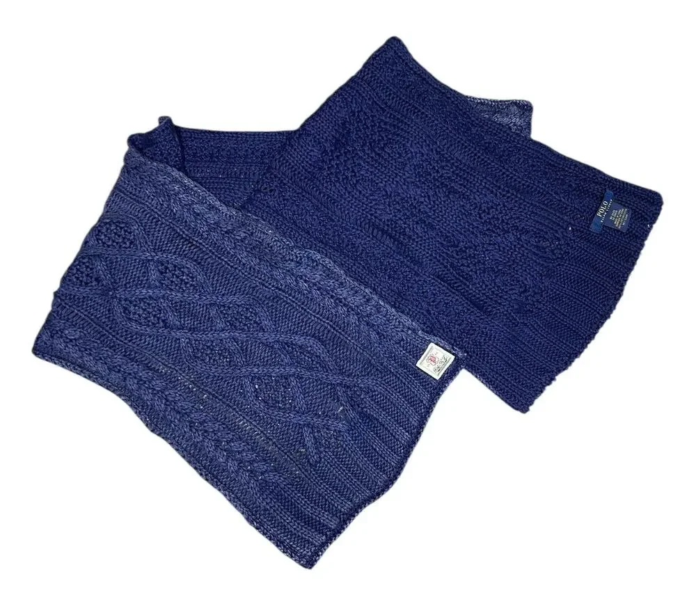 Vintage Polo Ralph Lauren Knit Scarf